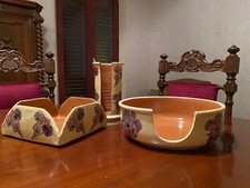 Porta Bicchieri, Tovaglioli, Piatti, In Ceramica