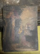 Antico Quadretto Con Dedica