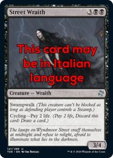 MTG STREET WRAITH EXC - NECROSPETTRO DI STRADA - TSR - MAGIC