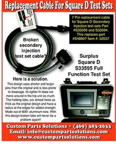 Cavo di prova quadrato in