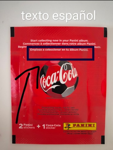 Panini sealed pack cocacola - sealed,
