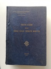 Testo unico delle leggi sulle imposte dirette-banca comm.italiana 1962