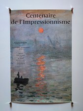 Monet Affiche Exposition 1974