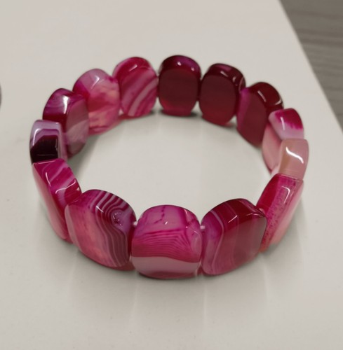 Bracciale elastico agata - elastico,