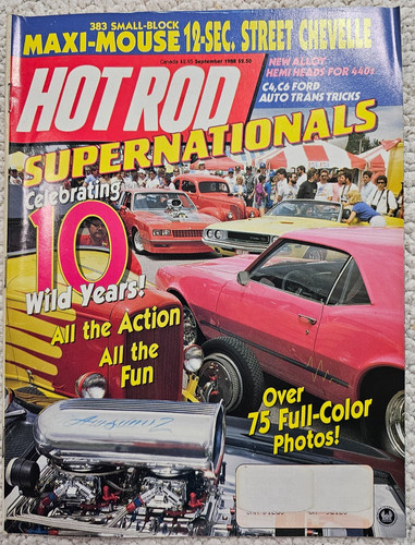 Hot rod magazine september - ~,