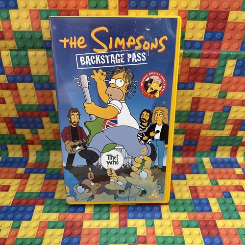The simpsons backstage pass - simpsons,