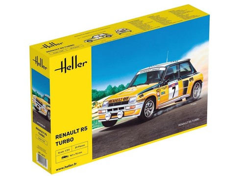 Heller 80717 renault turbo - renault, r5