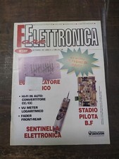 Rivista Elettronica equalizzatore grafico hi-fi in auto stadio pilota b.f meter