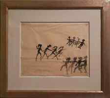 MINO MACCARI, Acquerello cm 28x22, autentica su foto del Maestro