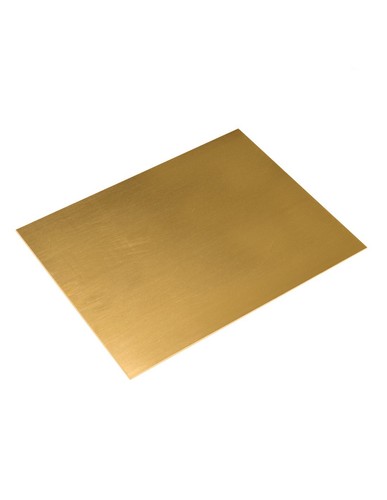 Lamiera ottone cruda da - in,