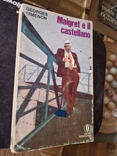 SIMENON MAIGRET E IL CASTELLANO 1a ed. Oscar Mondadori 1969 Copertina PINTER