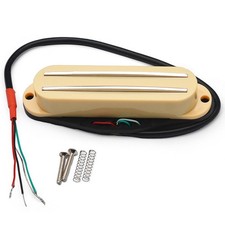 2x (Humbucker giallo single coil pickup humbucker per pickup a dimensione singola E-2777