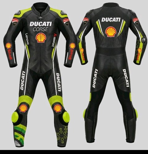 New man ducati motorbike - man,