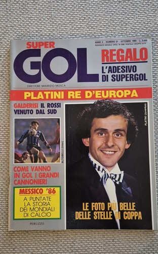 Rivista super gol 21 1985 - super,