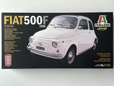 Fiat 500 F modellino 1968 di Italeri in scala 1:12 IMBALLO ORIGINALE NUOVO CARSON 4703