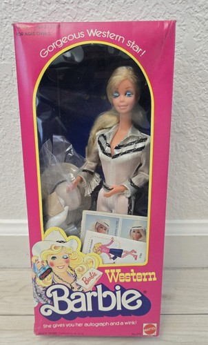 Bambola barbie western vintage - barbie,