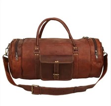 Borsa unisex in pelle fatta a