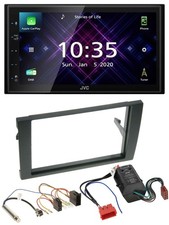 Autoradio JVC DAB 2DIN MP3 Bluetooth USB per Audi A4 B6 B7 00-08 Bose sistema attivo