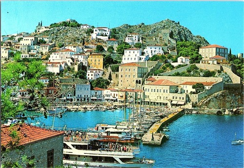 Cartolina postcard hydra - cartolina,