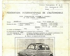 FIAT ABARTH  595 GRUPPO 2