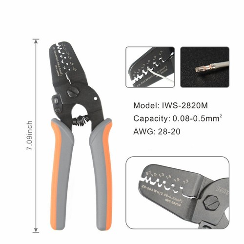Pinza crimpatrice utensile per