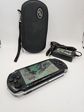 PlayStation PSP Slim Console 2004 3004 Nera 4 GB Completa Funzionante