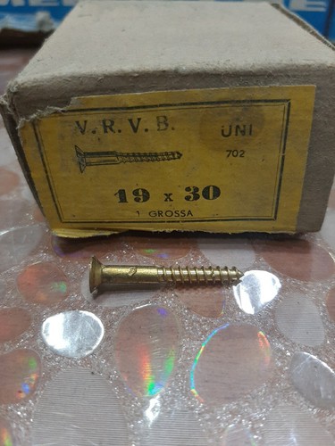 Viti legno x - 50, ottone