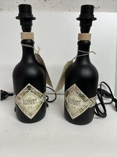 Coppia di Lampade Bottiglia GIN Illusionist Abat-jour