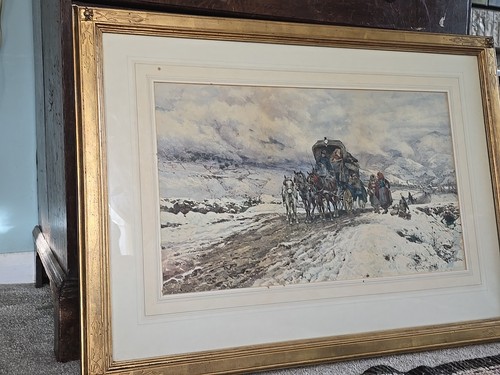 Grande quadro antico con