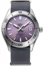 ORIENT Mako 40 mm Pelle Lilla