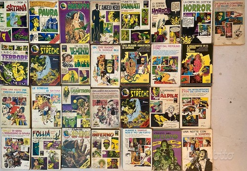 Fumetti horror terror anni - fumetti,