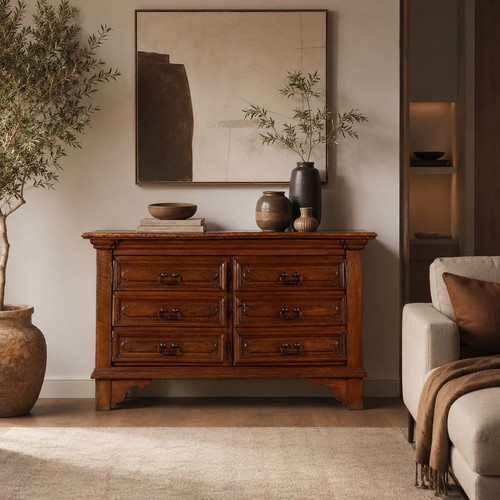 Credenza antica noce legni - credenza,