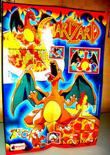 CHARIZARD-POKEMON-SERIE 4-POSTER-EDIZIONI MERLIN- QUASI COMPLETO-OTTIMISSIMO