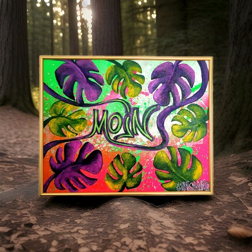 Quadro graffiti arte - , street