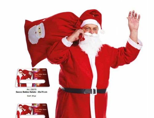 Sacco babbo natale 70x90 - sacco,