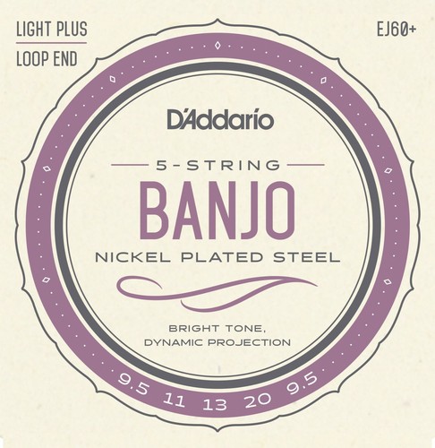 Addario ej60 corde banjo - d'addario,