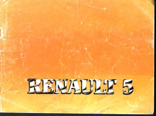Renault manuale uso - 5, e