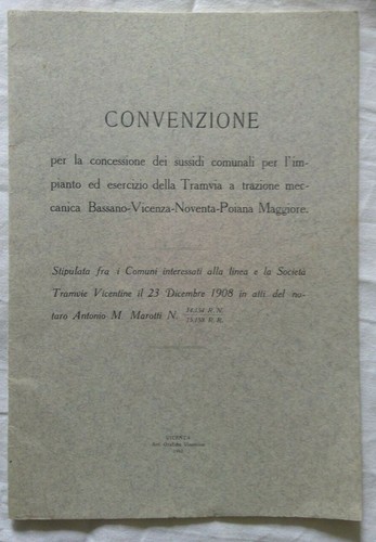Convenzione tramvia bassano - convenzione,
