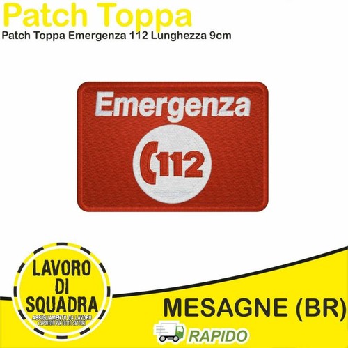 Patch toppa emergenza 112 - toppa,