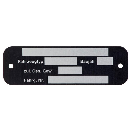Sip 11039000 targhetta - sip,