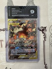 RESHIRAM e CHARIZARD GX SM201 PROMO 201 ITALIANO Black Star Promo AI 9!!