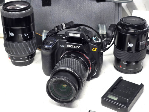 Sony alpha a350 fotocamera - alpha,
