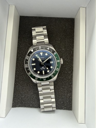Timex waterbury gmt - timex,