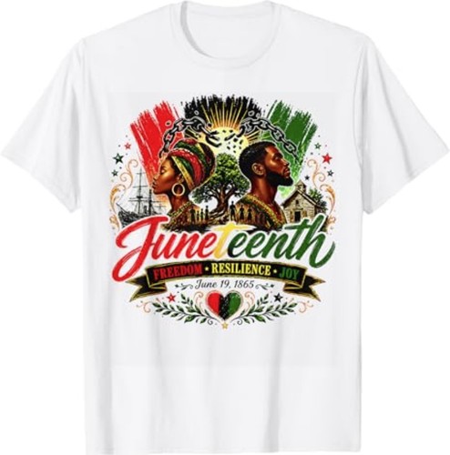 Shirt maglietta juneteen - t-shirt,