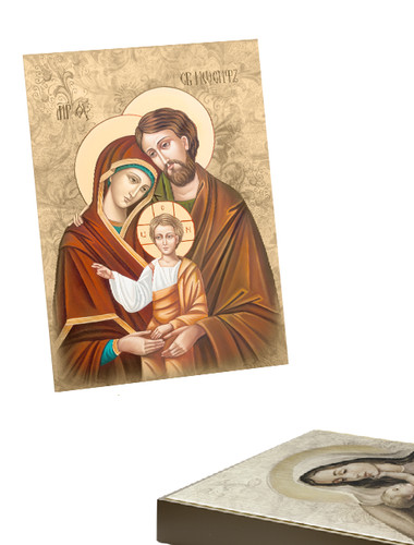 Quadro sacra famiglia con - famiglia,