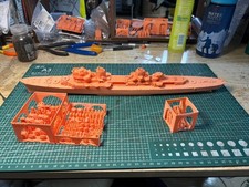 3D Printed 1/350 Model Kit