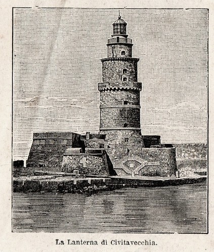 Stampa antica civitavecchia - stampa,