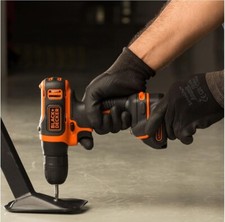 BLACK+DECKER Trapano/Avvitatore 10.8V Litio. 1.5 Ah. Luce LED. Velocità variabil