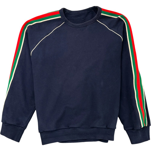 Gucci felpa uomo web navy - uomo,