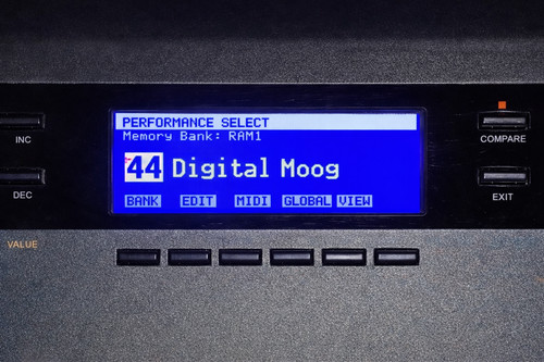 Korg wavestation display lcd - korg,